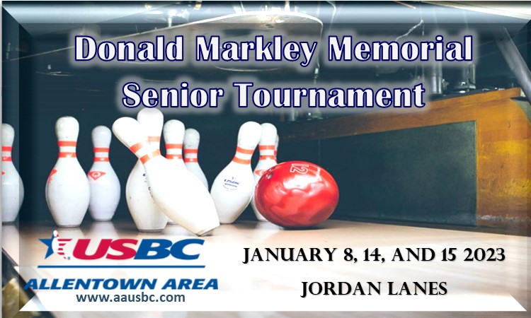 AAUSBC Donald Markley Senior Tournament @ The New Jordan Lanes